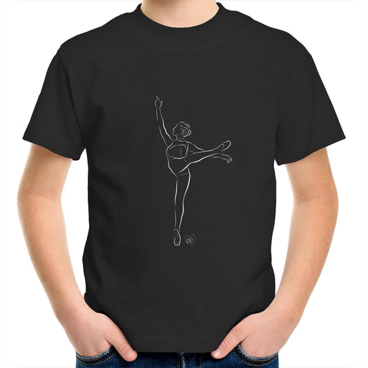 Dance Designs Youth T-Shirt - Black